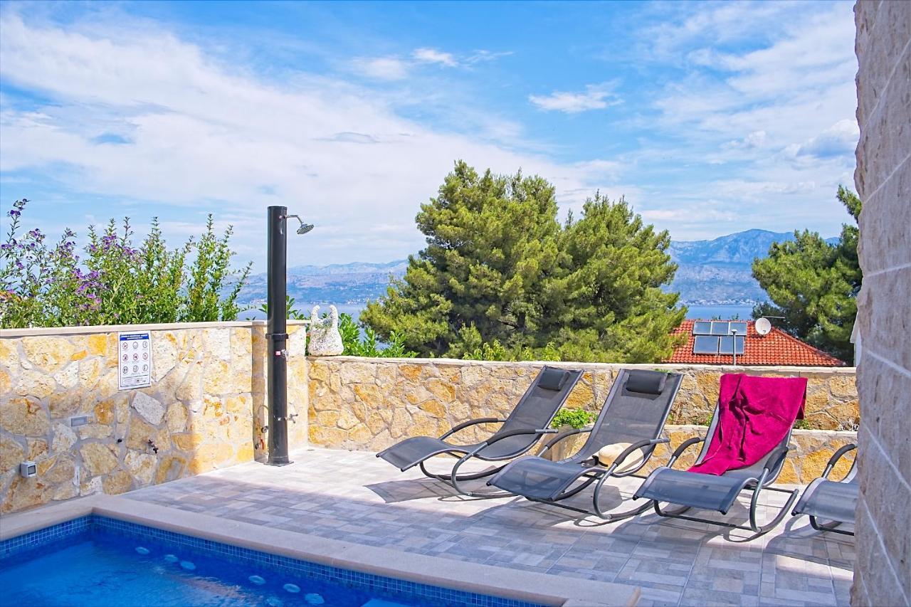 Luxury Apartment "Blue Diamond" Postira Buitenkant foto