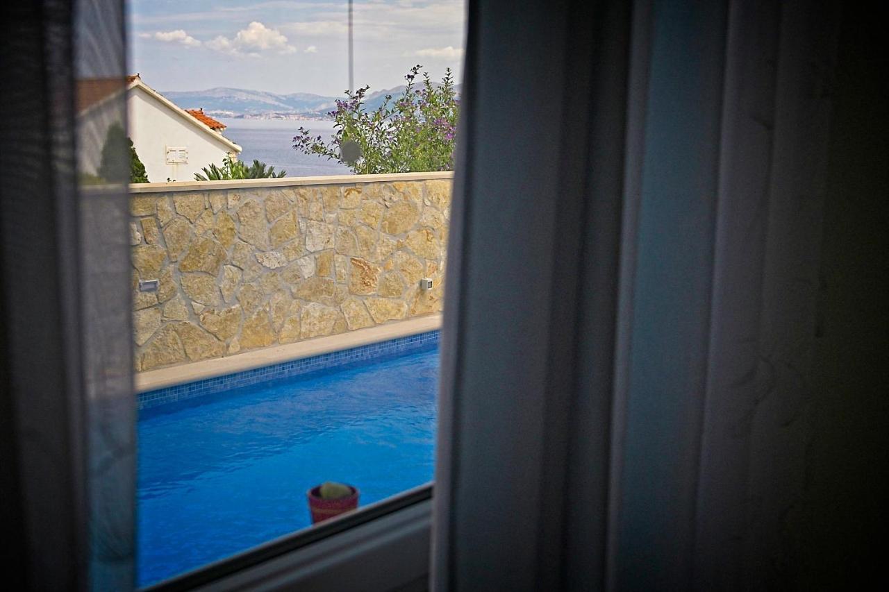 Luxury Apartment "Blue Diamond" Postira Buitenkant foto